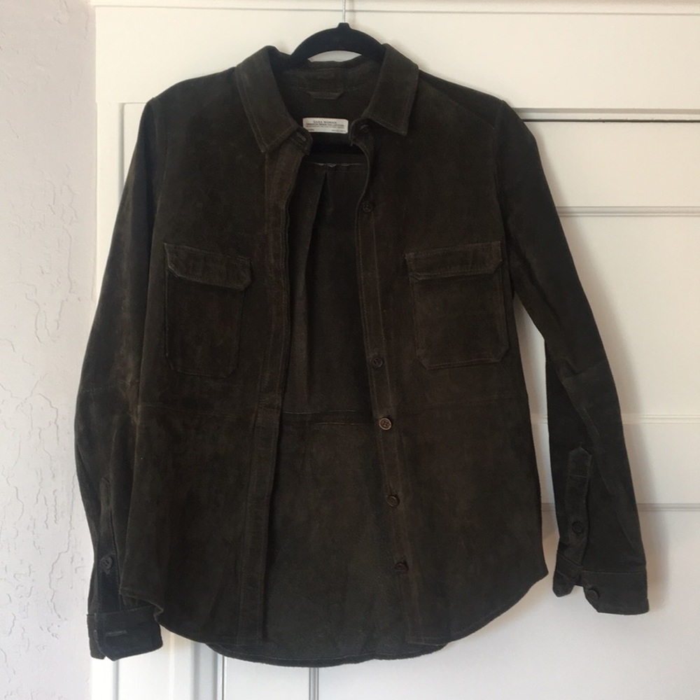 Amazing Zara Suede Jacket